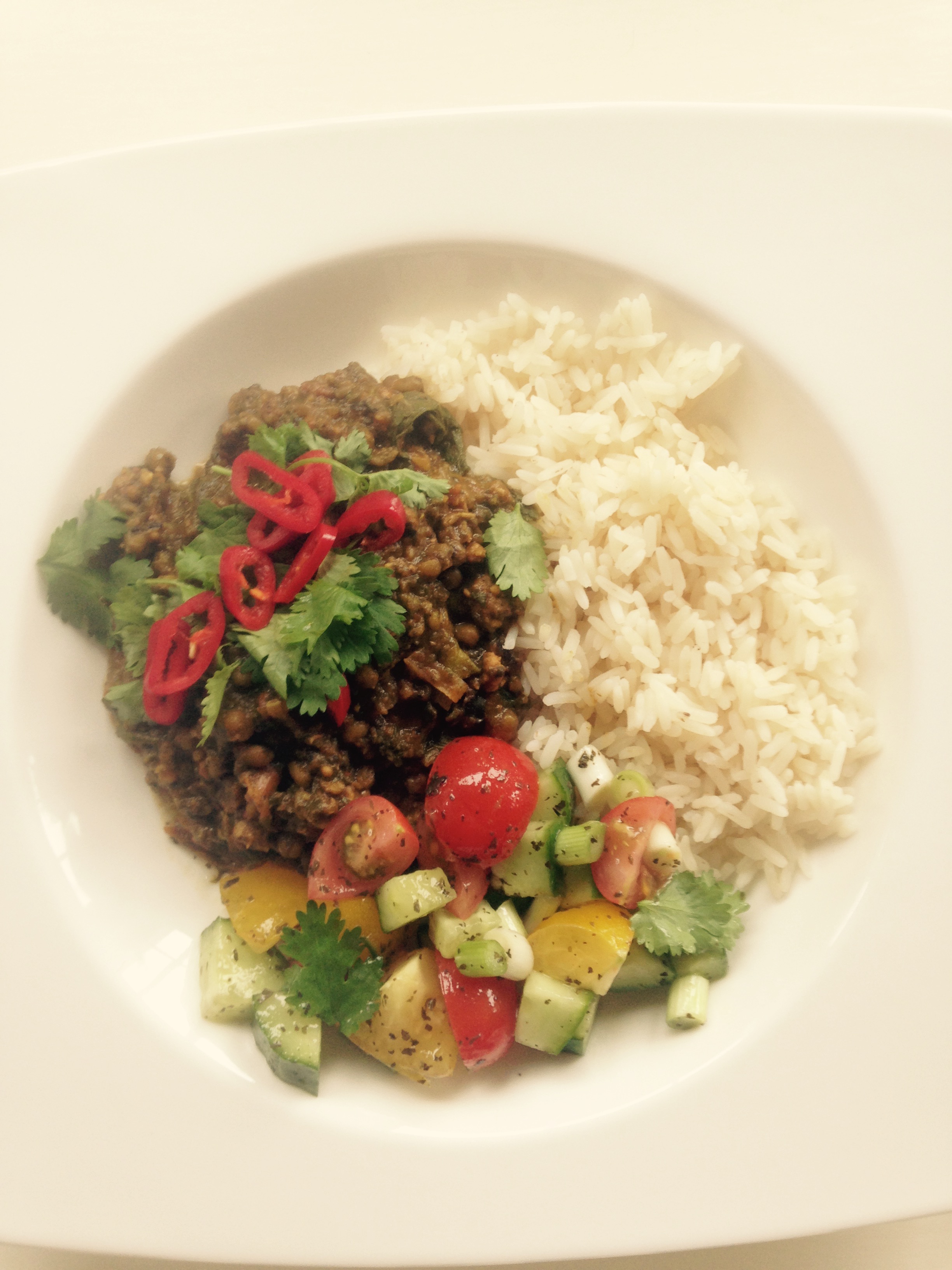 Lamb and Spinach Curry – Nancy Birtwhistle